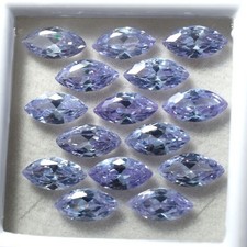 Certified Natural Sapphire Purple Color Gemstone 20 Pcs Marquise Cut 7x5 MM Lot