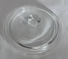 PYREX CLEAR Glass Replacement Lid Cover P-81-C P81C Knob Handle