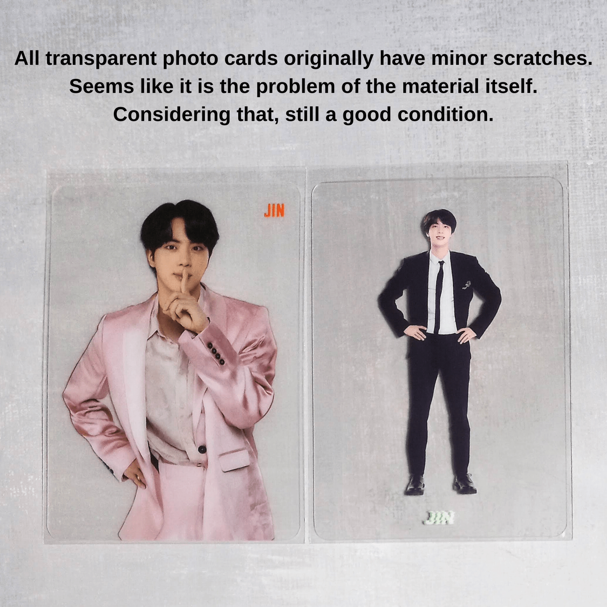 BTS Festa 2018 2020 Mood Light Official Photo Card - Jin