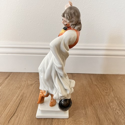 Antique 1920s Herend Porcelain Figurine Hungarian Folk Dancer 11.5" - VERY RARE - Picture 2 of 7