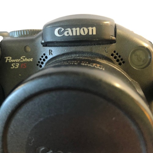 Canon. PowerShot S3 IS Digital Camera 6 MP 12x Zoom Lens Tested Works! - Picture 8 of 12