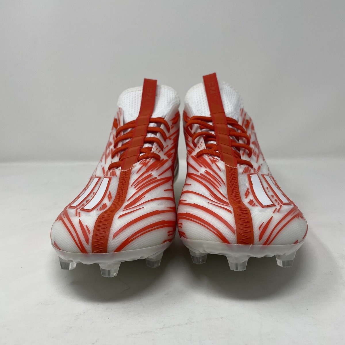 Size 13 Adidas Adizero Football Cleats Mens Orange White Shoes HP8748 New Nfl Adidas AdiZero Elite Men main image 4