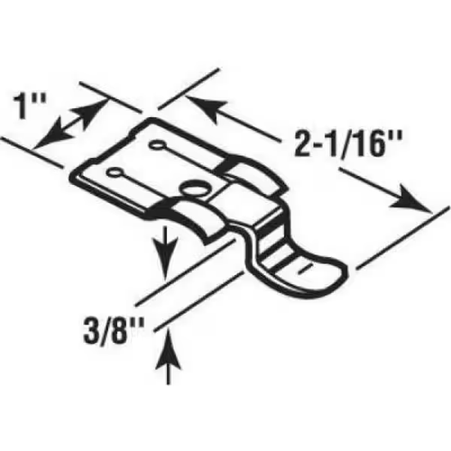 Door Panel Clips Snap Fasteners 4 Pack Storm Window Spring Steel Screens Holder - Picture 2 of 2