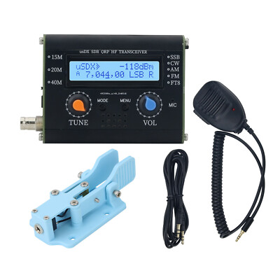 5W usDX SDR QRP HF All Mode Transceiver Supports 15M 20M 40M Bands+Morse Key tp1