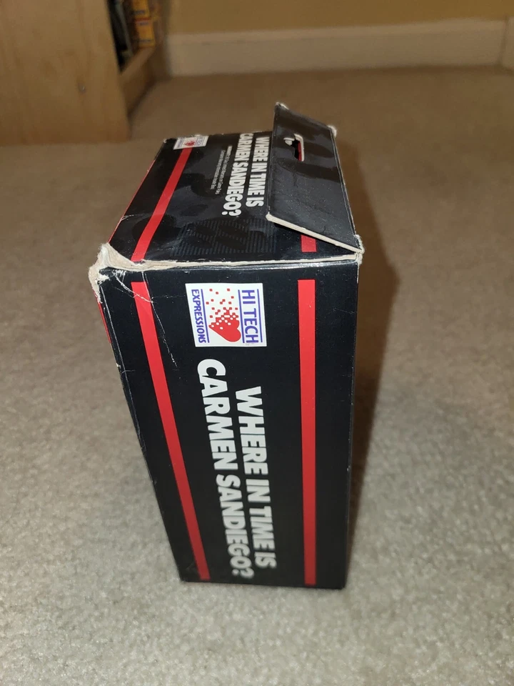 Where in Time is Carmen Sandiego Factory Sealed New Big Box Super Nintendo SNES - Image 2 of 4