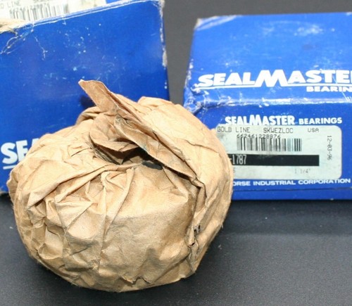 One (1) SealMaster SK-1787 Gold Line Insert Bearing 1-1/4" ID SKWEZLOC USA NEW - Picture 5 of 9