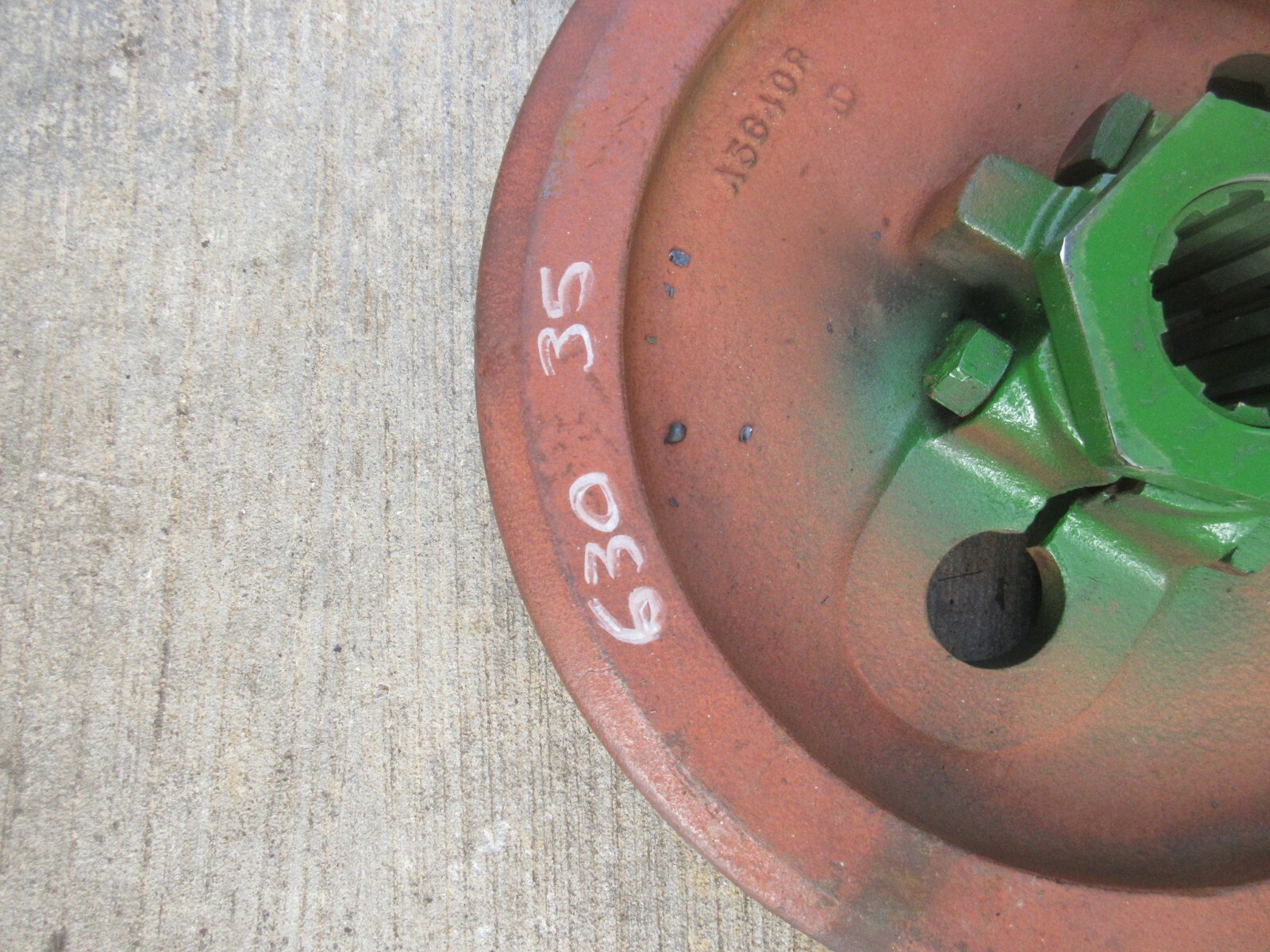 John Deere 620 630 gas LP Taper Lock Taper Loc Flywheel A5640R eBay