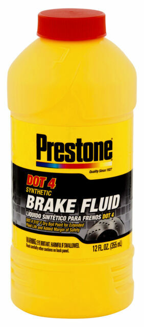Prestone As800y Dot 4 Synthetic Brake Fluid 12 Oz For Sale Online Ebay