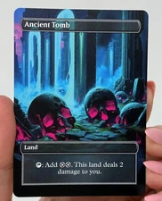 Ancient Tomb Proxy Card with Custom designed art