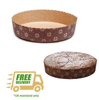 Carta Flan Casi 155mm 6 Tartina Stampi Quiche Cake Biodegradabile Riciclabile Ebay