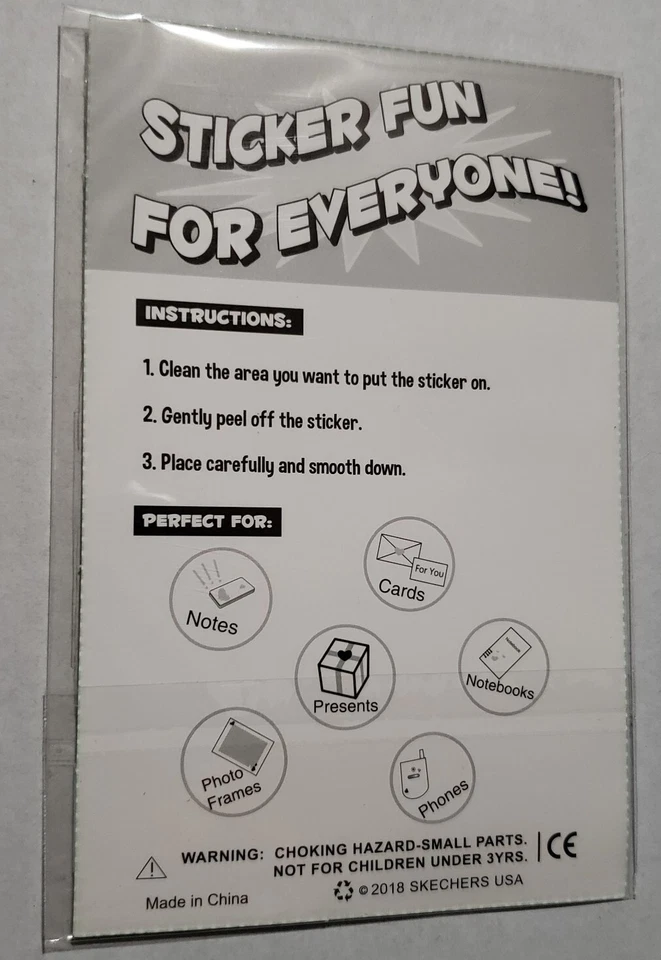 Nuevo en Paquete Sellado Skechers BOBS para Perros y Gatos Vinilo Hinchado Pegatinas Paquete Gatos Gafas Foto 2 de 2