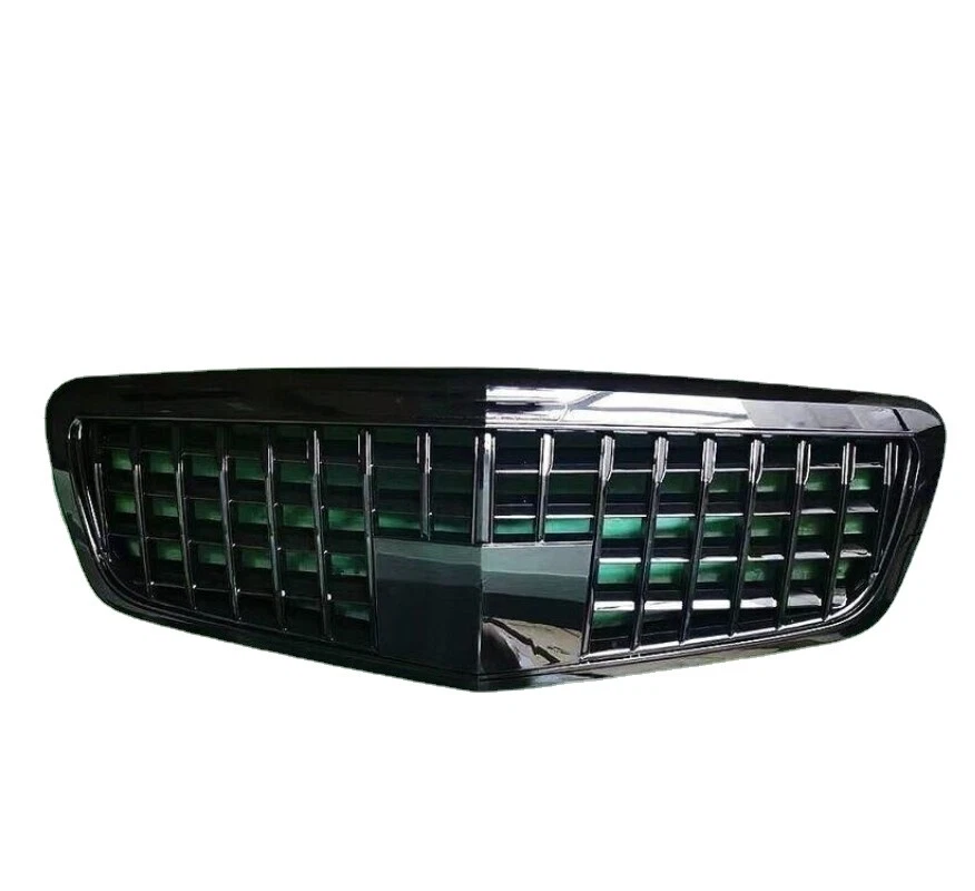 Rejilla delantera negra Maybach W221 para Mercedes Benz clase S S350 S400 S430 S450 Foto 3 de 3