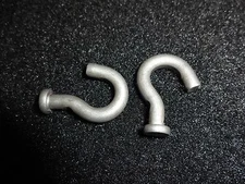 50 HEAVY DUTY 6 GA  J HOOKS TRAPPING UNIVERSAL SWIVELS CRUNCH PROOF TRAPS DUKE 