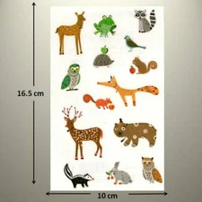 Mrs Grossman's REFLECTIONS Sticker - TURNOWSKY - WONDROUS WOODLAND, Skunk Fox