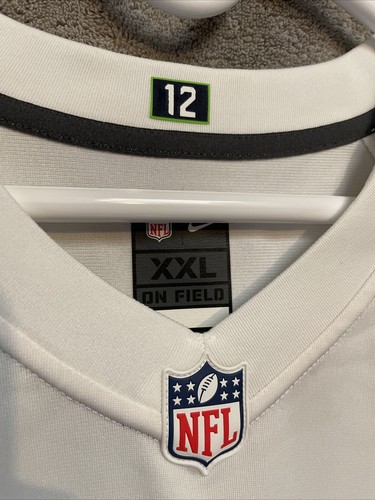 Seattle Seahawks Nike Jamal Adams White NFL On Field Game Jersey Men’s Sz 2XL - Picture 6 of 9