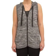NEW Active Life Women's Athleisure Full Zip Hooded Vest Size Medium $78 Retail