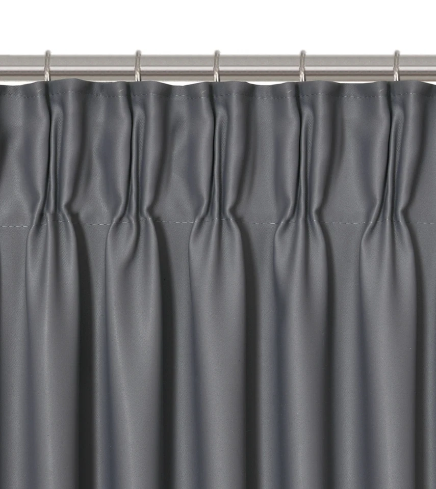 Blockout Pinch Pleat Curtains Blackout Thermal 3layers Drapes Bedroom 1PC - image 2 of 4