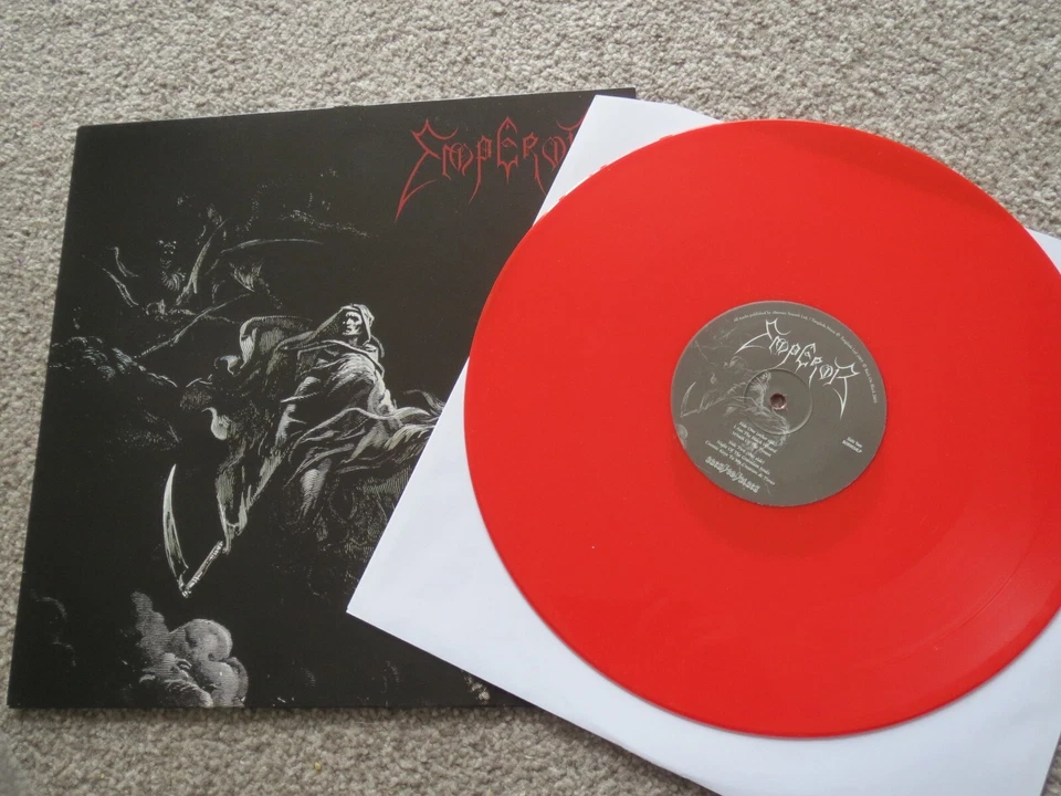 EMPEROR -EMPEROR- AWESOME RARE LIMITED EDITION PRESS RED 12" EP VINYL BATHORY - Image 2 of 3