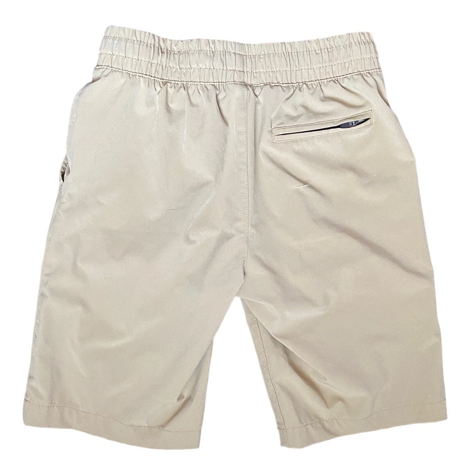 Arizona Quick Dry Shorts Boys XL Performance Hybrid Tan 14 Khaki Uniform Pull On - Image 2 of 4