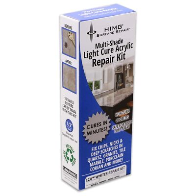 White Tones - Quartz Countertop Repair Kit White - Quartz Marble Granite Acry...