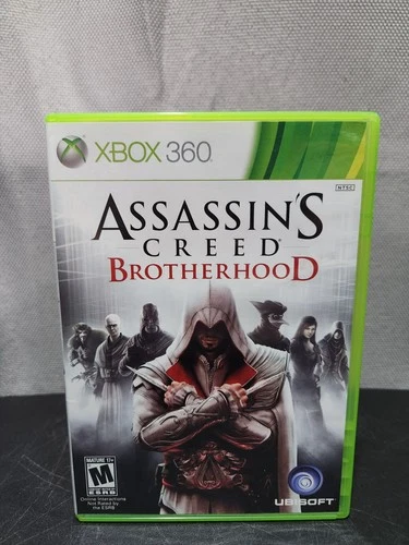 Assassin's Creed: Brotherhood (Microsoft Xbox 360, 2010) Complete w/ Manual