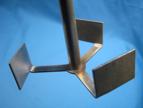 STAINLESS STEEL STIRRER SHAFT 3-BLADE 225 X 7.9 MM FREE SHIPPING 10