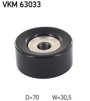Skf Vkm 63033 Abweichungs-/FüHrungsrolle, V-Rippenriemen FüR Honda