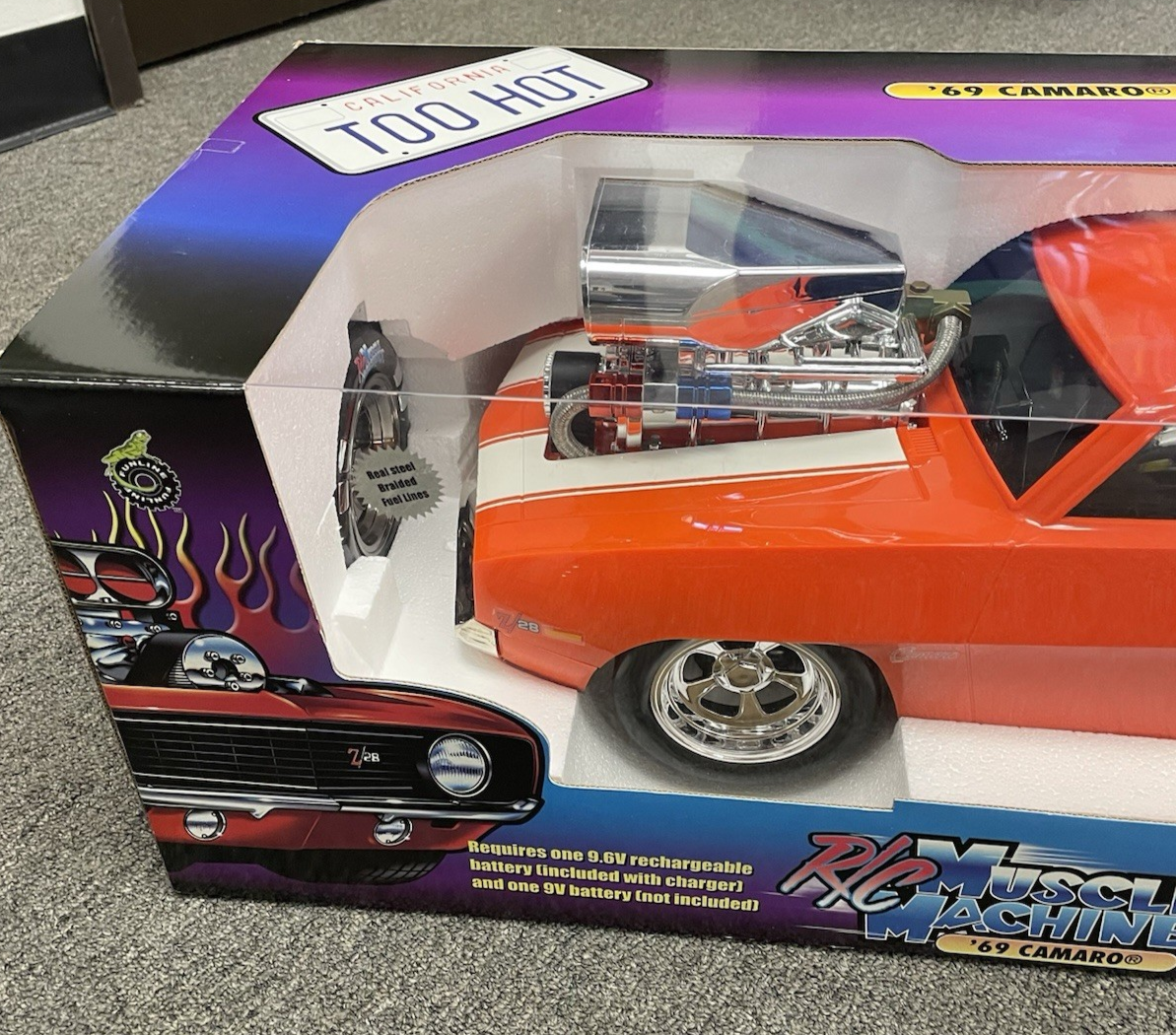 Huge Muscle Machines 1/8 RC 1969 Camaro 28 Huge Muscle Machines 1/8 RC 1969 Camaro 28