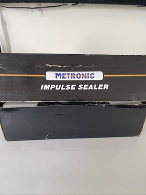 Impulse Bag Sealer Closer With Repair Kit  Metronic