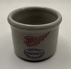Red Wing Stoneware  2 3/8" Miniature Crock Pottery Merchandise
