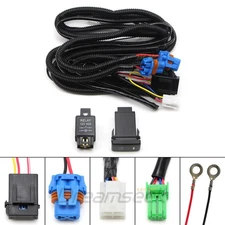 H10 HB3 LED Fog Light Wiring Harness Relay Switch Kit for Toyota Tacoma 4Runner
