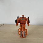 Gobots Transformer Spoons Forklift fork lift Bandai Vtg figure toy 1984 orange