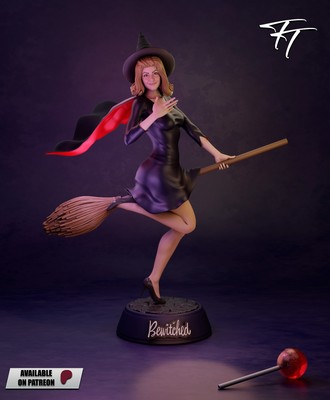 Samantha Sculpture V2(300mm)/3D Printed/Unpainted/Unassembled
