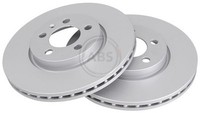 2X A.B.S. 18637 Bremsscheibe FüR Audi Seat Skoda Vw