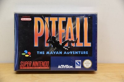 SNES Pitfall The Mayan Adventure Super Nintendo Komplett OVP