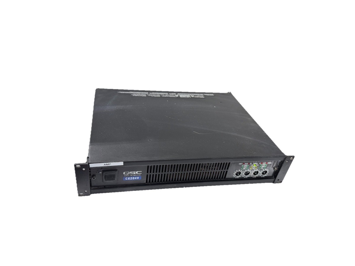 【動作品】QSC CX204V パワーアンプ Amazon.com: QSC CX204V 4-channel 200W 70V Power Amplifier