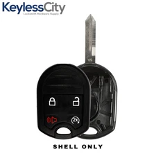4-Button Remote Head Key Shell Fits 2007-2020 Ford / H75/ OUC6000022, CWTWB1U793