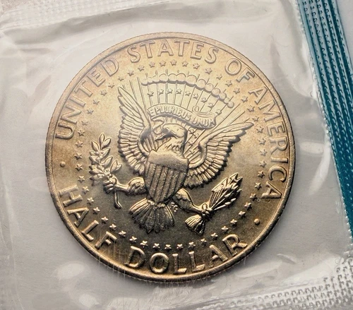 1978-P JFK GEM BU Half Dollar ~~ Sealed Mint Cello ~ Golden Tone ~WOW START~D95