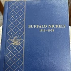 Lot of 37 Buffalo Nickels 1913-193 in Whitman Album