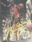 MICHAEL JORDAN  1993 FAN CLUB EXCLUSIVE GOLD AUTO FACSIMILE 864/10,000! GMA 10