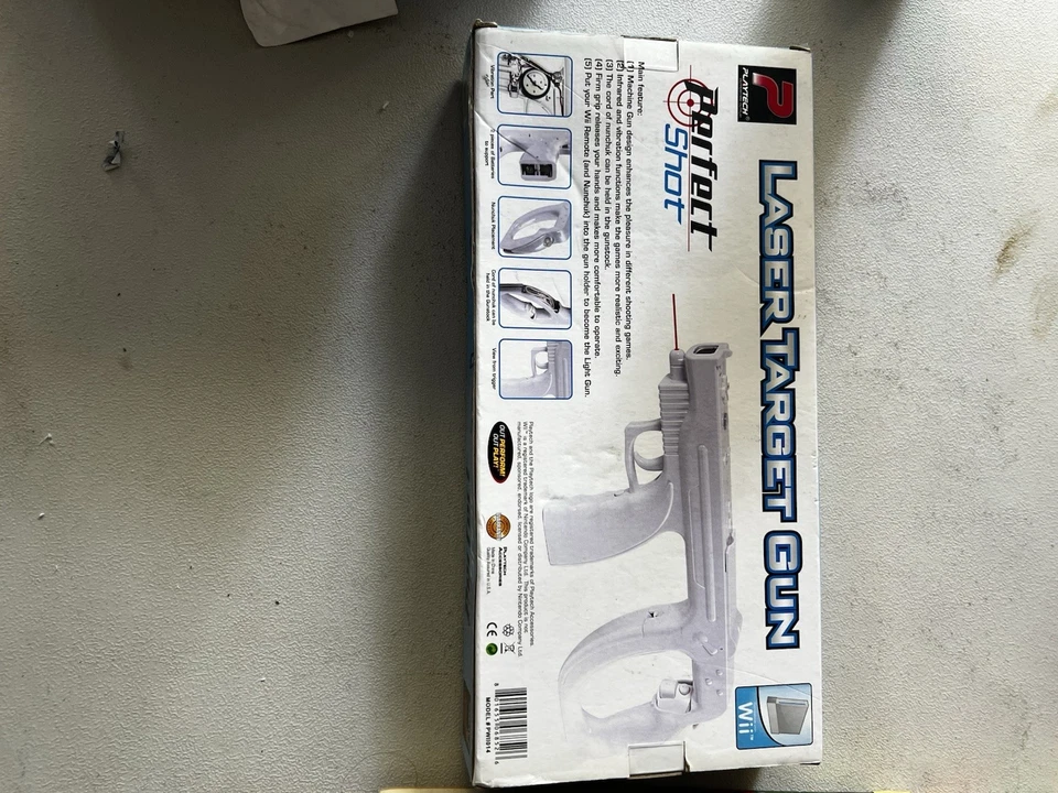 Playtech Perfect Shot Laser Gun & iConcepts Tennis Racket for Nintendo Wii - Image 2 of 4