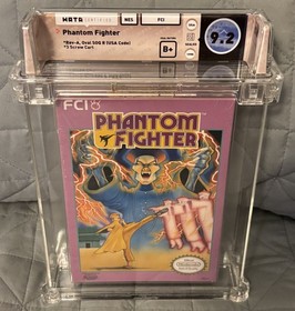 Nintendo NES Phantom Fighter Sealed CGC WATA 9.2 B+