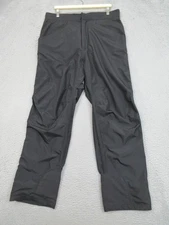 Sunice Typhoon Pants Mens Large Black Waterproof Golf Rain Outdoor Shell Lined