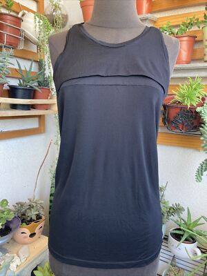 IRO Womens Aldric Studded Racerback Tank Top Black 34 Sleeveless Scoop Neck