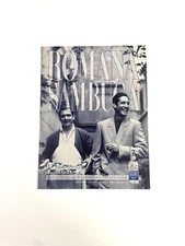 Romana Sambuca Vintage 90s Print Alcohol Advertisement Ad 1992 Italian Liqueur