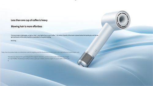 Xiaomi Mijia Hair Dryer 1600W Hair Styling Device High Speed Hair Care Fan Black - Picture 3 of 11
