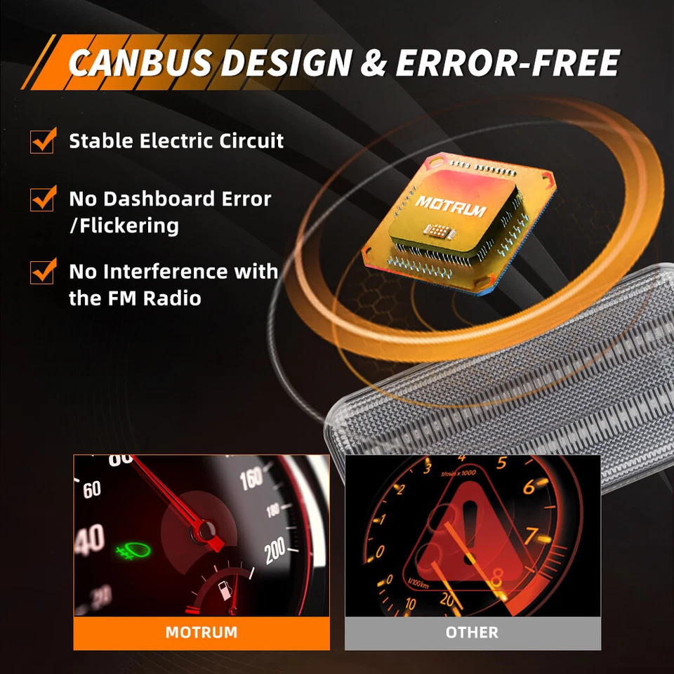 4X Luz de señalización lateral LED blanca transparente para furgoneta 85-95 Chevy G10 G20 GMC G1500 G2500 Foto 3 de 4