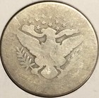 ^ 1904   BARBER HALF DOLLAR   ^^ GOOD ^^ (.90 SILVER) & (.10 COPPER) 2029 — photo 2