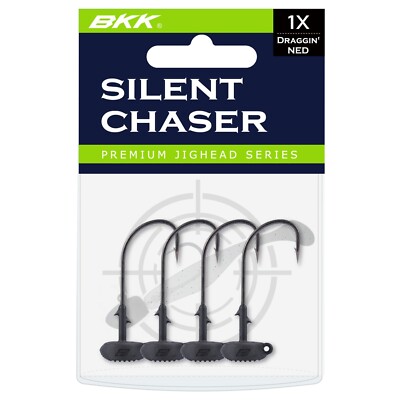 BKK Silent Chaser-Draggin NED Ned Rig Haken Ned Rig Jigkopf Jighead