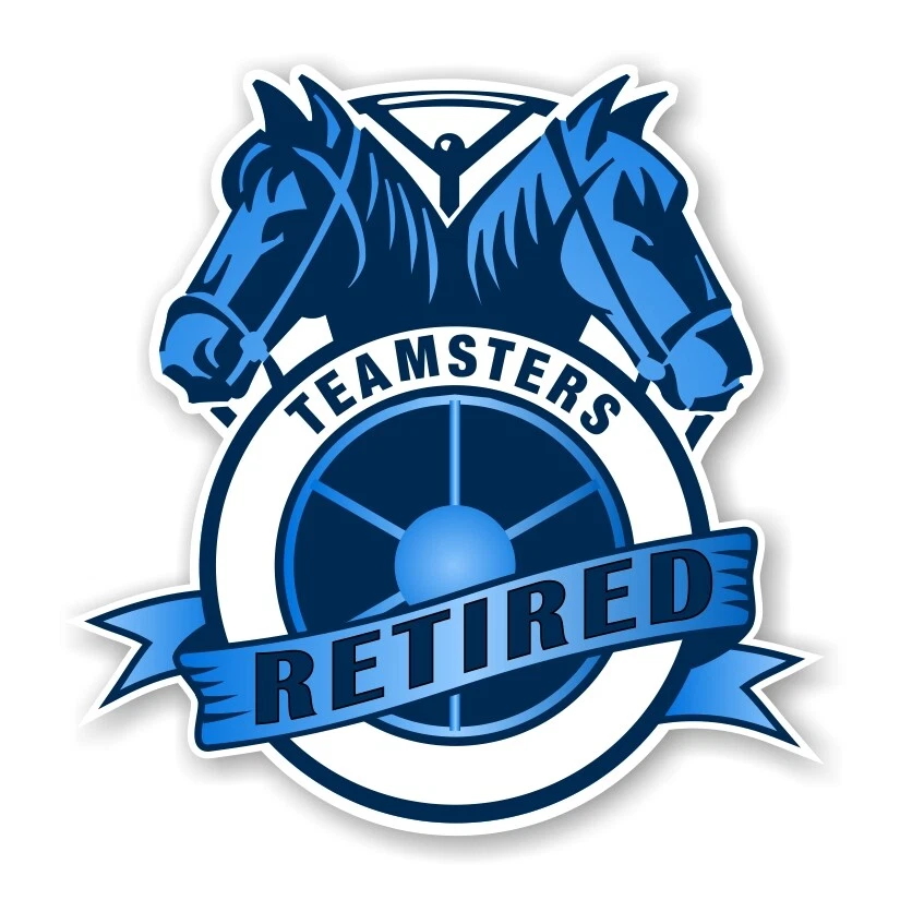 DSIGN Teamsters " Retired " Precision Cut Decal